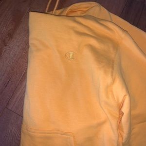 NEW champion gold hoodie
